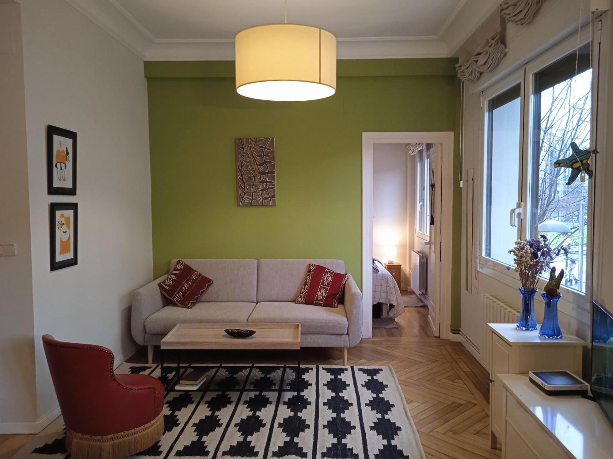 Apartamento Guggenheim Centrico Y Confortable Bilbao Kültér fotó